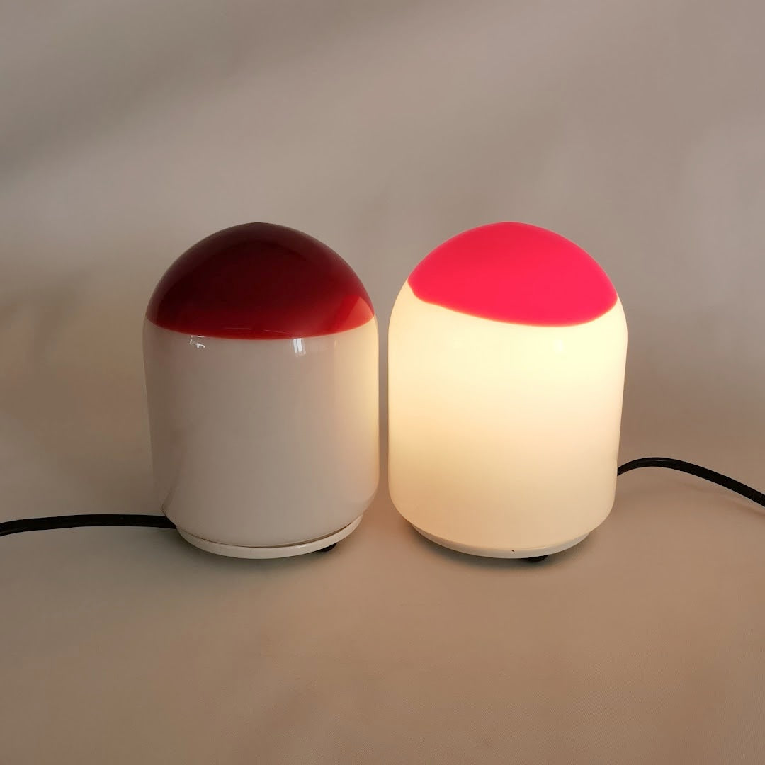 Tischlampe Design Roberto Pamio für Leucos Italien 1970.