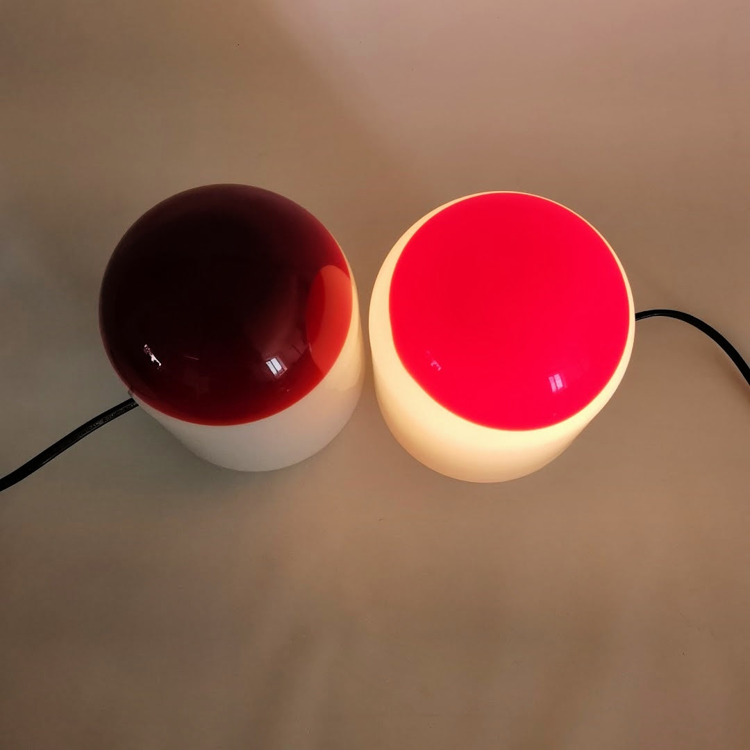 Tischlampe Design Roberto Pamio für Leucos Italien 1970.