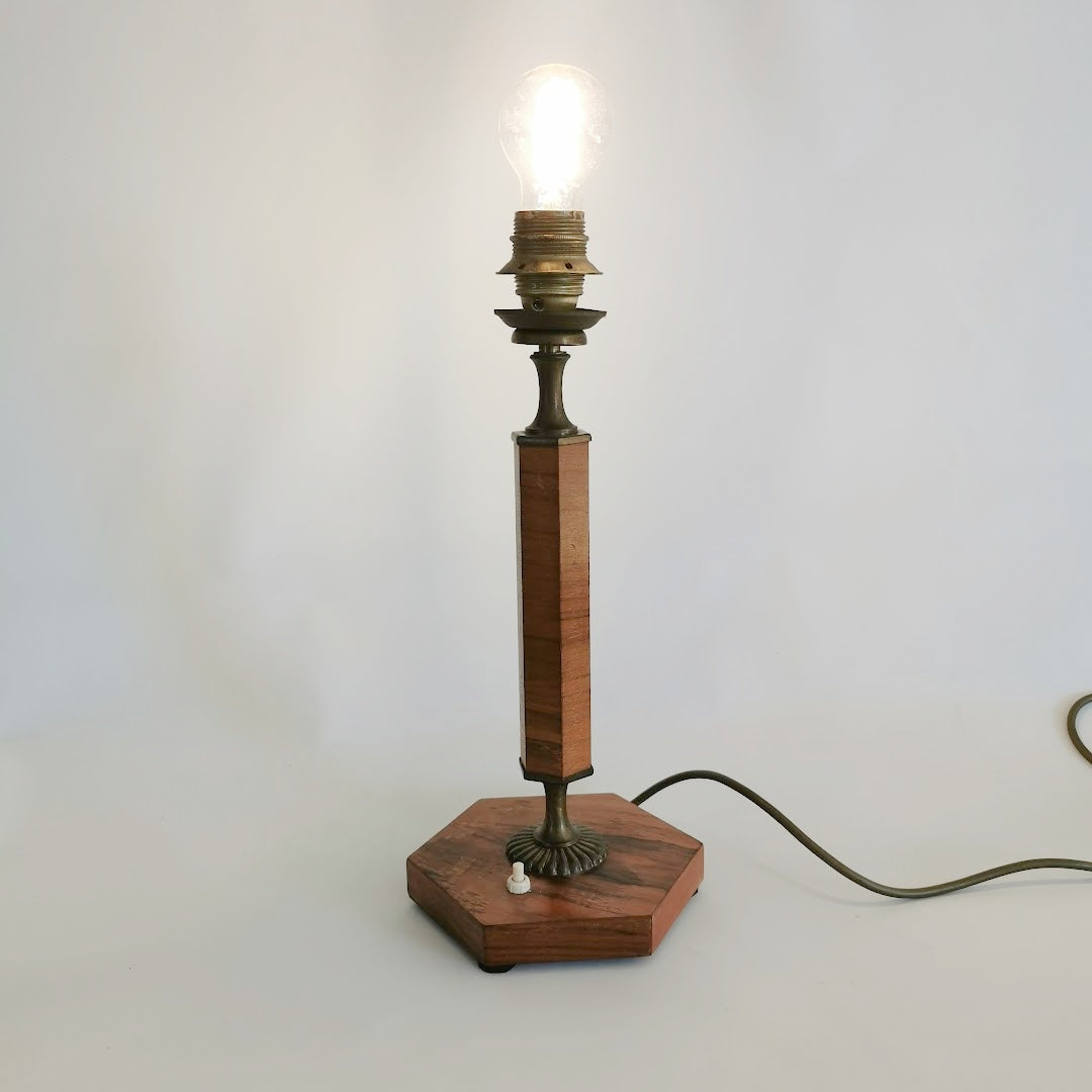 Vintage Art Déco Tischlampe 1930.