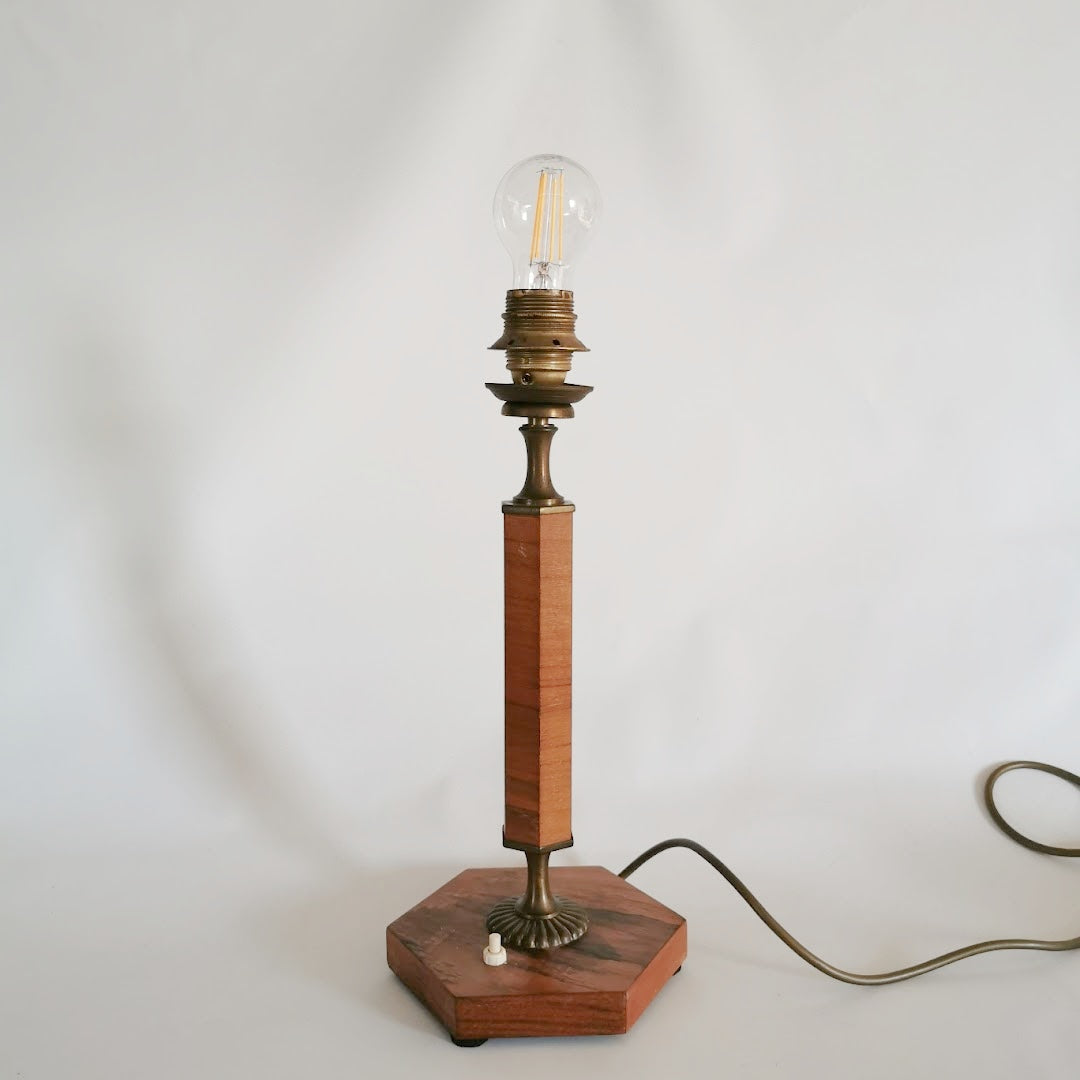 Vintage Art Déco Tischlampe 1930.