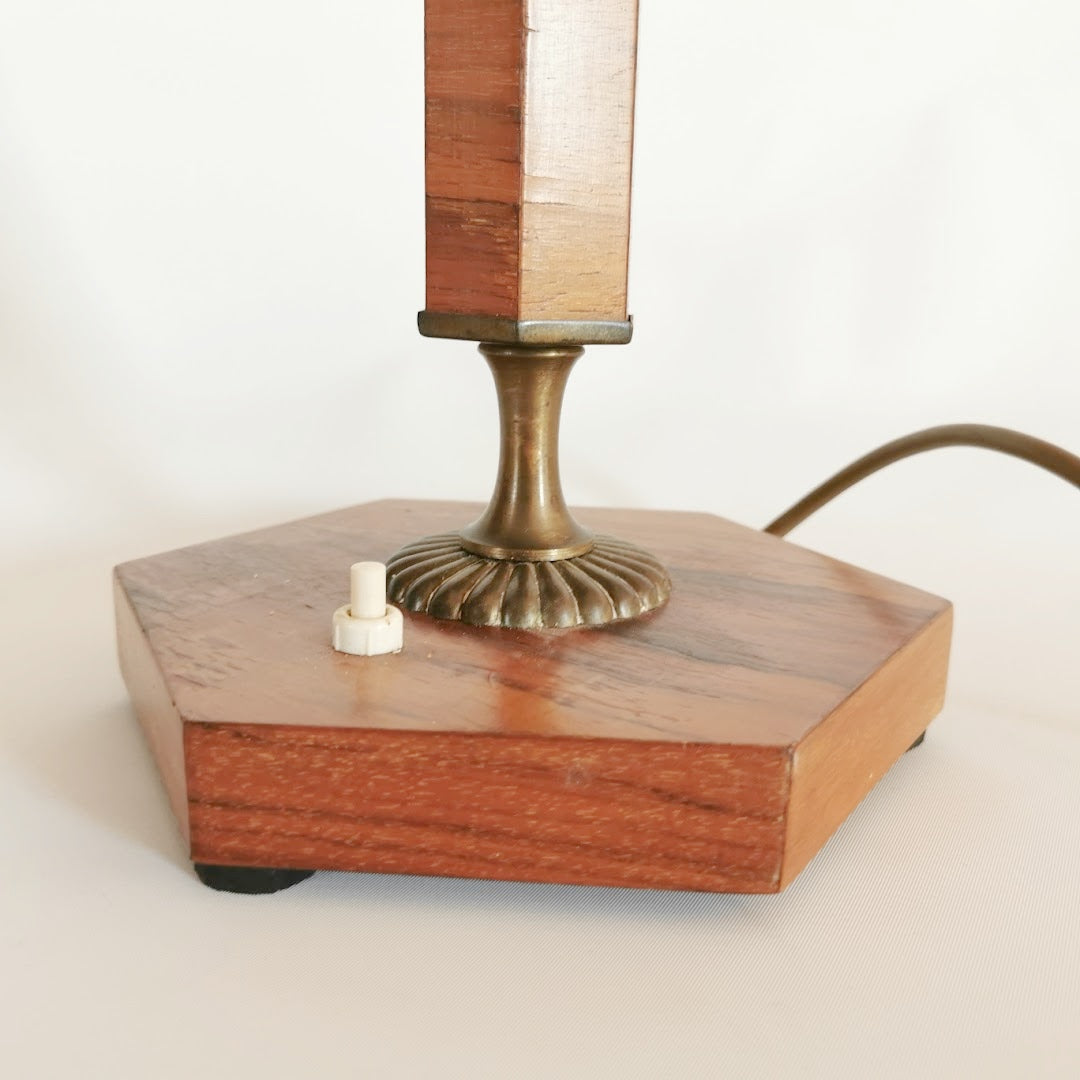 Vintage Art Déco Tischlampe 1930.