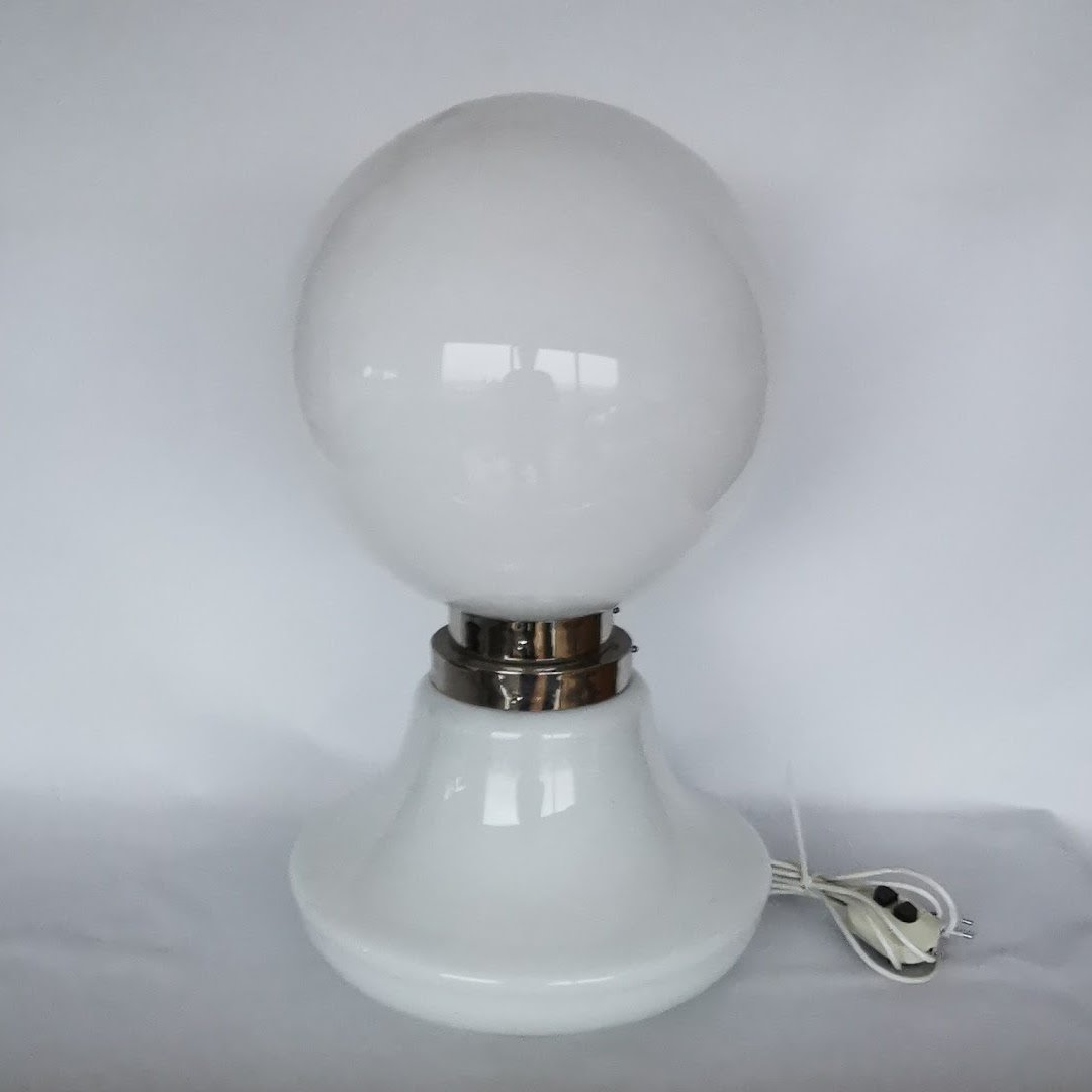 Bodenlampe Design Mazzega um 1970.