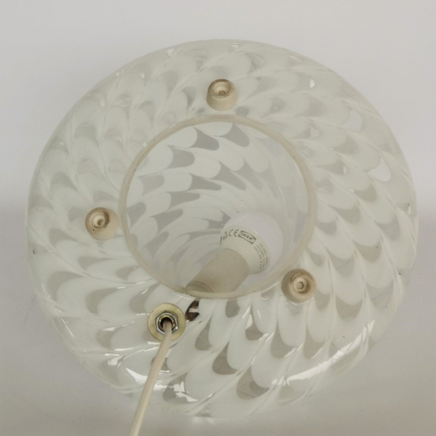Kleine Tischlampe, Murano um 1940-50 Vintage Tischlampen 70s Murano