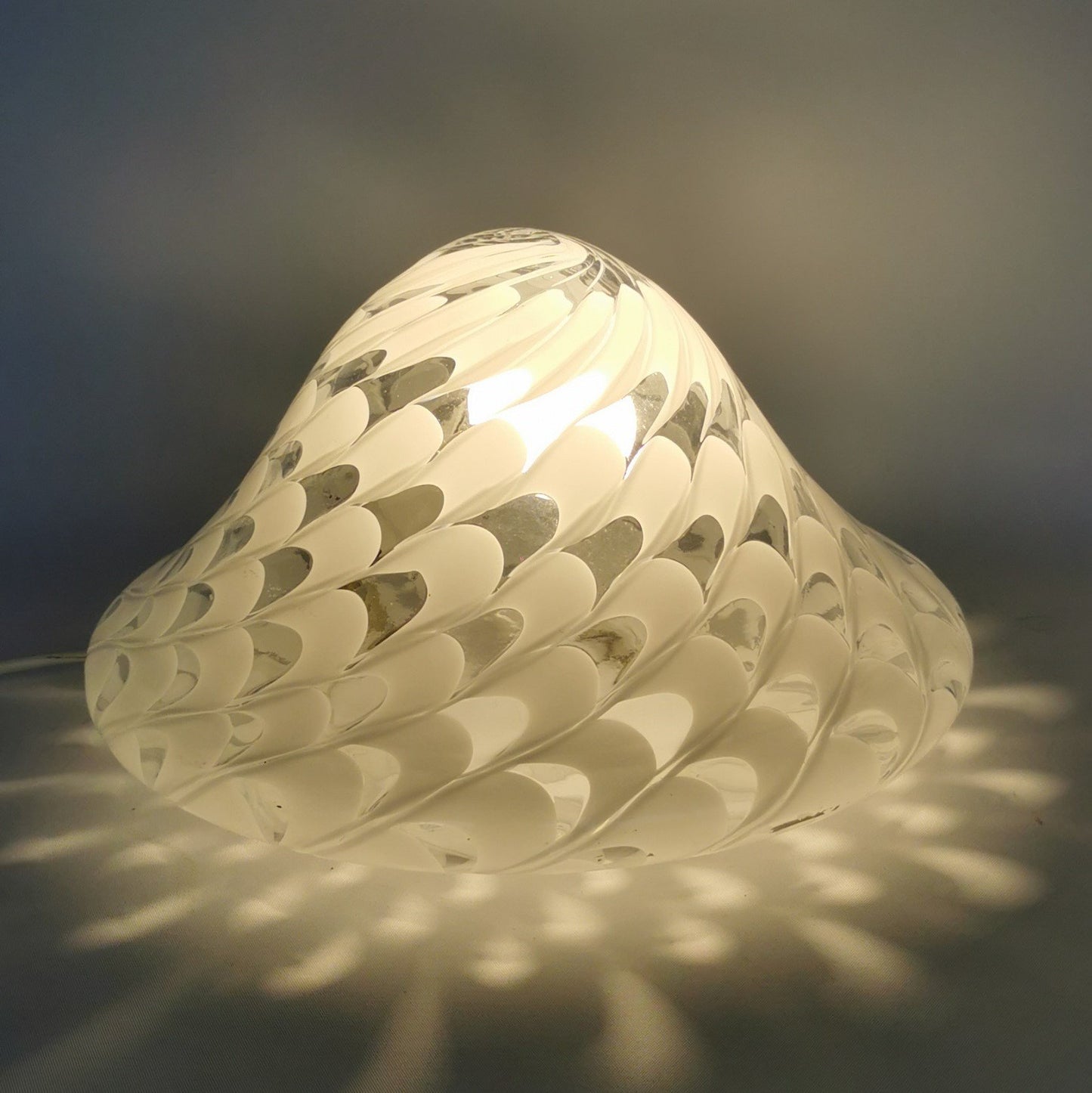 Kleine Tischlampe, Murano um 1940-50 Vintage Tischlampen 70s Murano