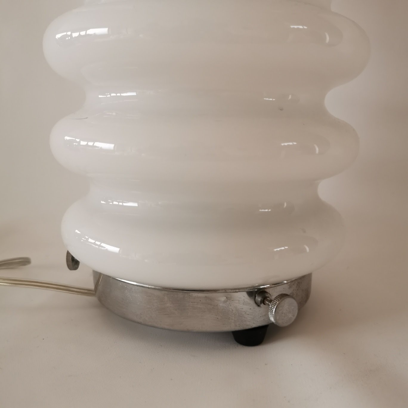 Italienische Vintage Bodenlampe in Glühbirnenform 1960-70 Lampen Carlo Nason Mazzega Murano