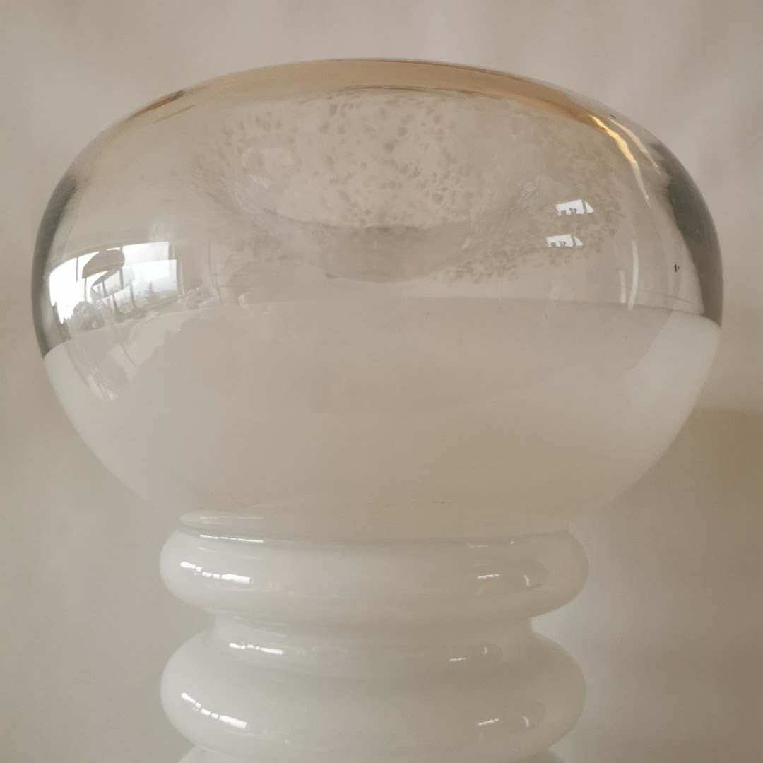 Italienische Vintage Bodenlampe in Glühbirnenform 1960-70 Lampen Carlo Nason Mazzega Murano