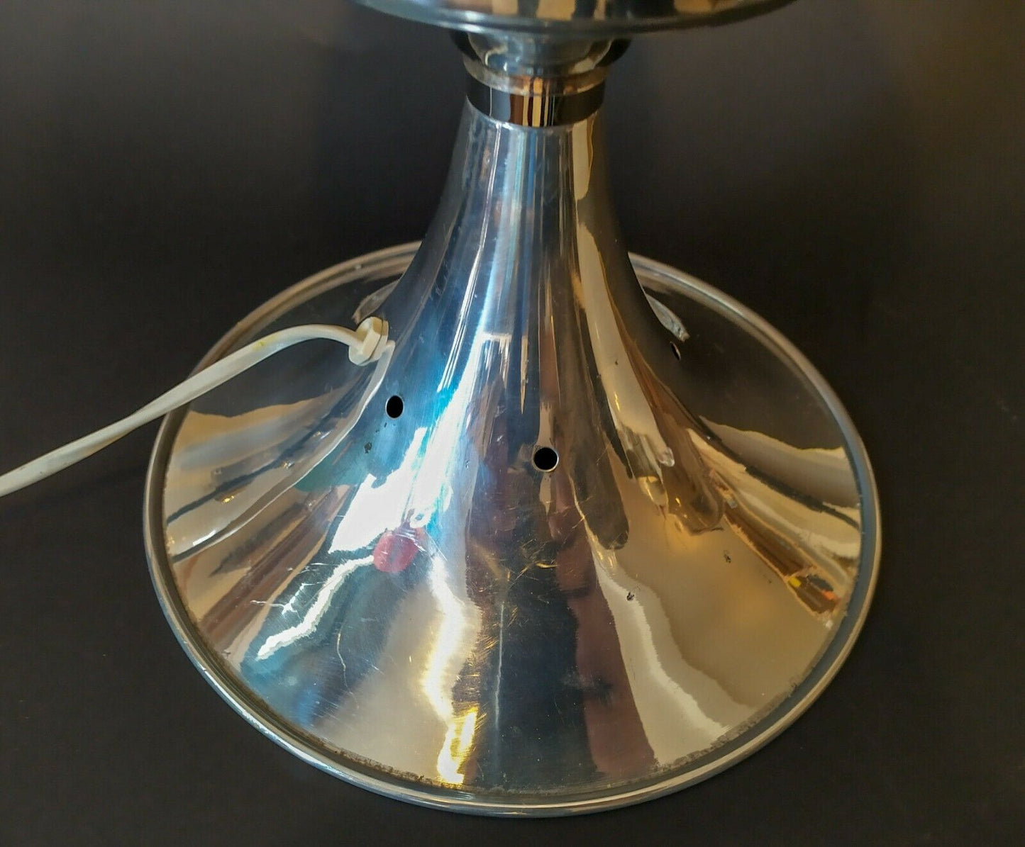 Vintage Design Tischlampe zugeschrieben Mazzega um 1970 Lampen Murano Mazzega