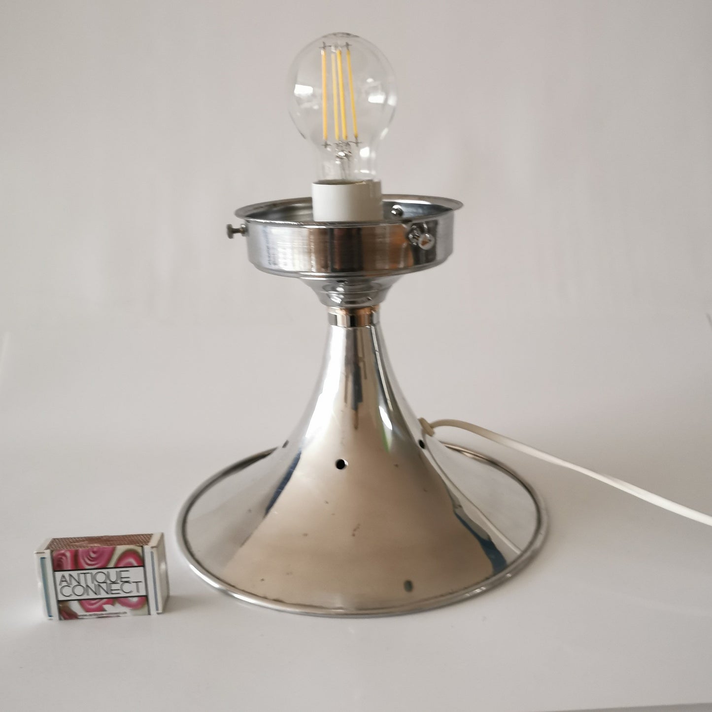 Vintage Design Tischlampe zugeschrieben Mazzega um 1970 Lampen Murano Mazzega
