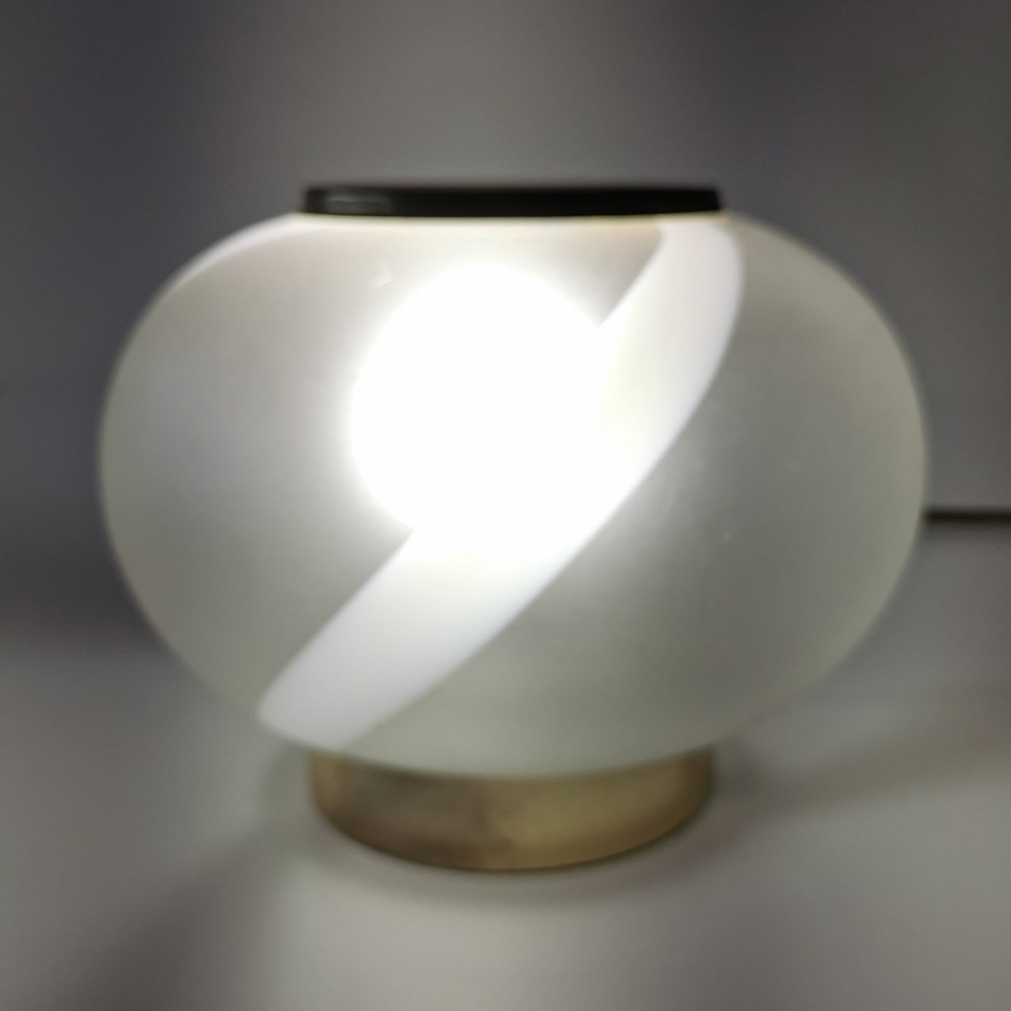 Paar Vintage Tischlampen Murano um 1970 Lampen Murano