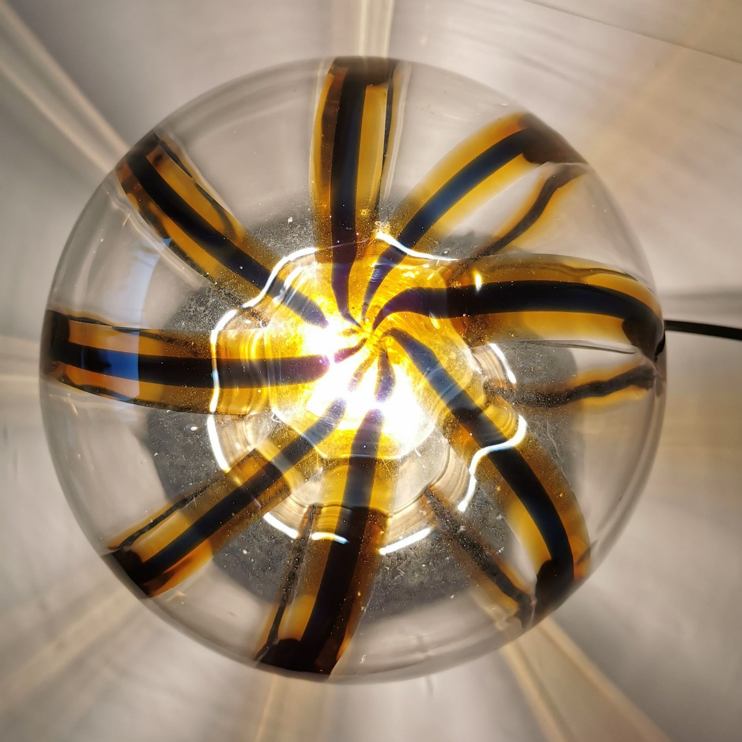 Tischlampe Design Toni Zuccheri für Mazzega um 1970 Lampen Toni Zuccheri Mazzega Murano