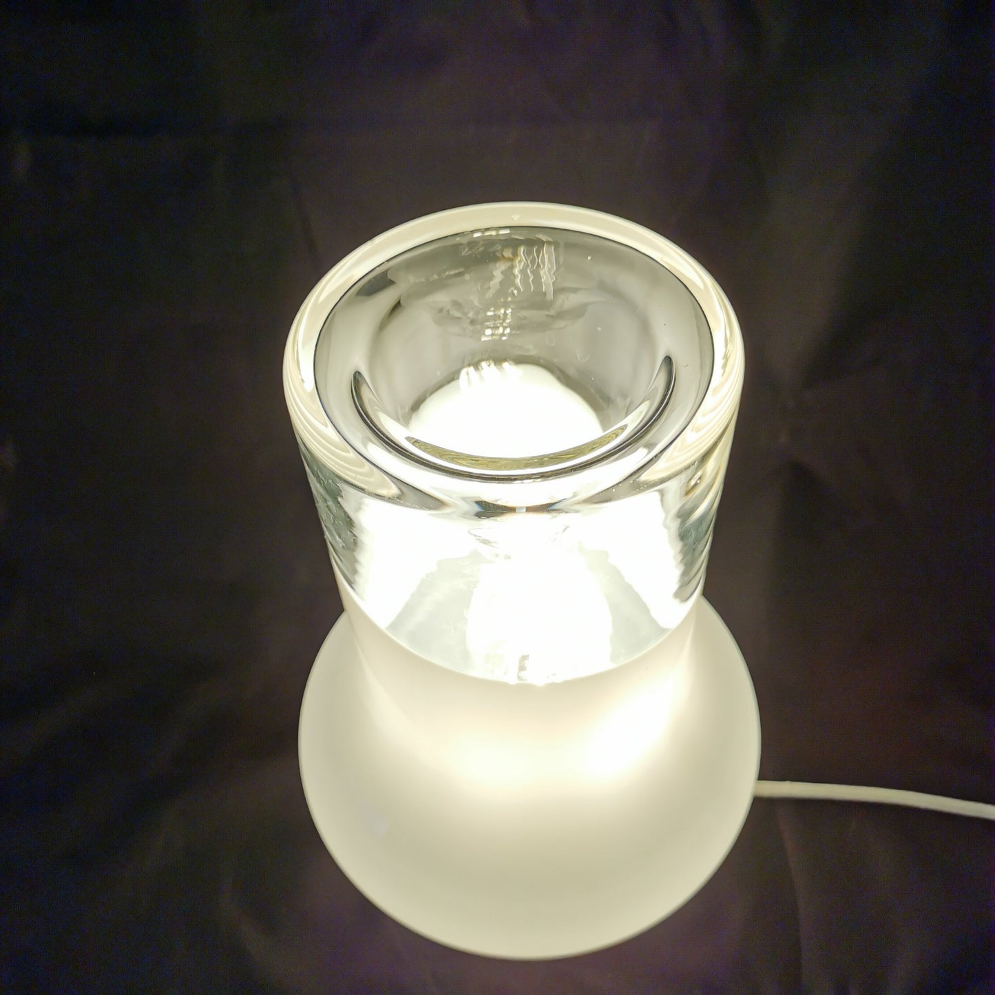 Vintage Tischlampe Design Carlo Nason für Mazzega um 1970 Lampen Carlo Nason Mazzega