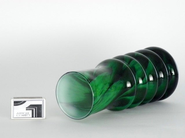 Grüne Vase Italien 1960-70.