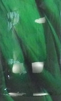 Grüne Vase Italien 1960-70.