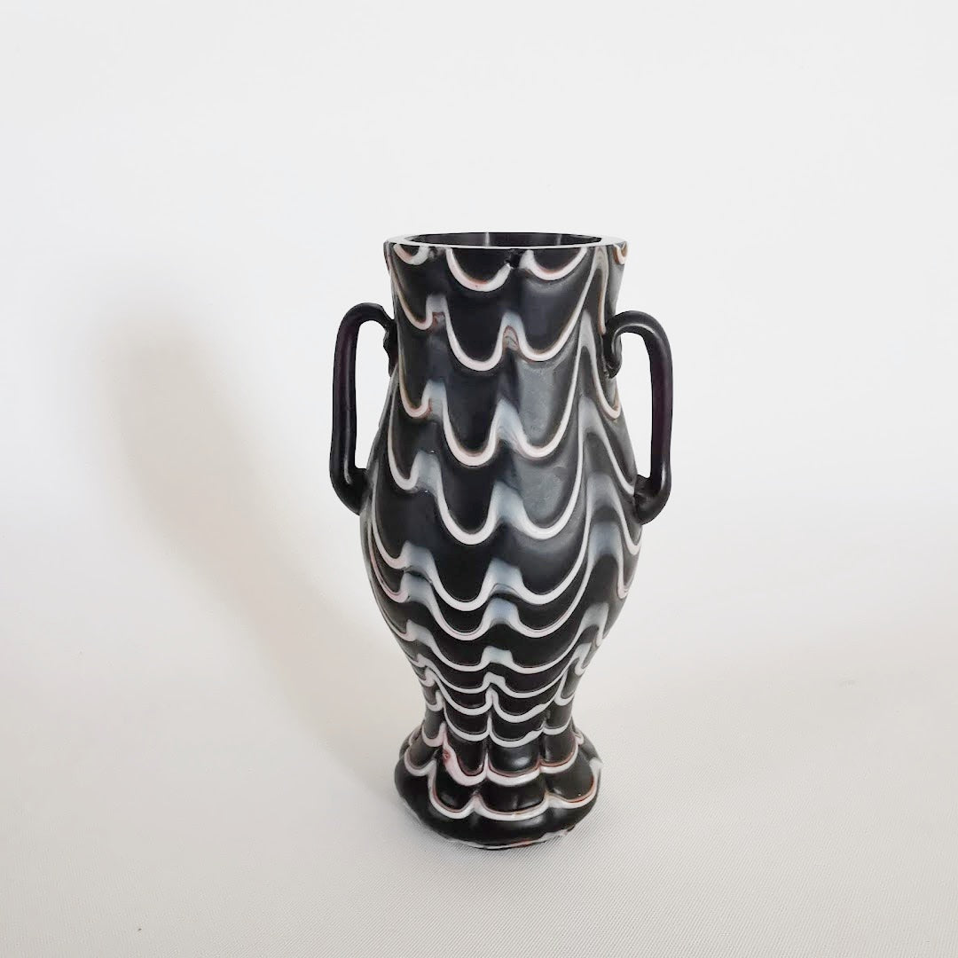 Kleine Vase a Fenicio Fratelli Toso 1900.