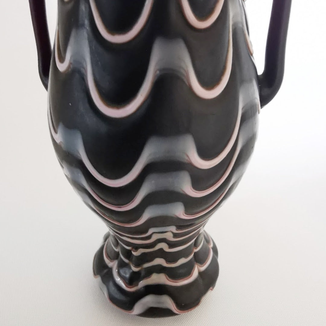 Kleine Vase a Fenicio Fratelli Toso 1900.