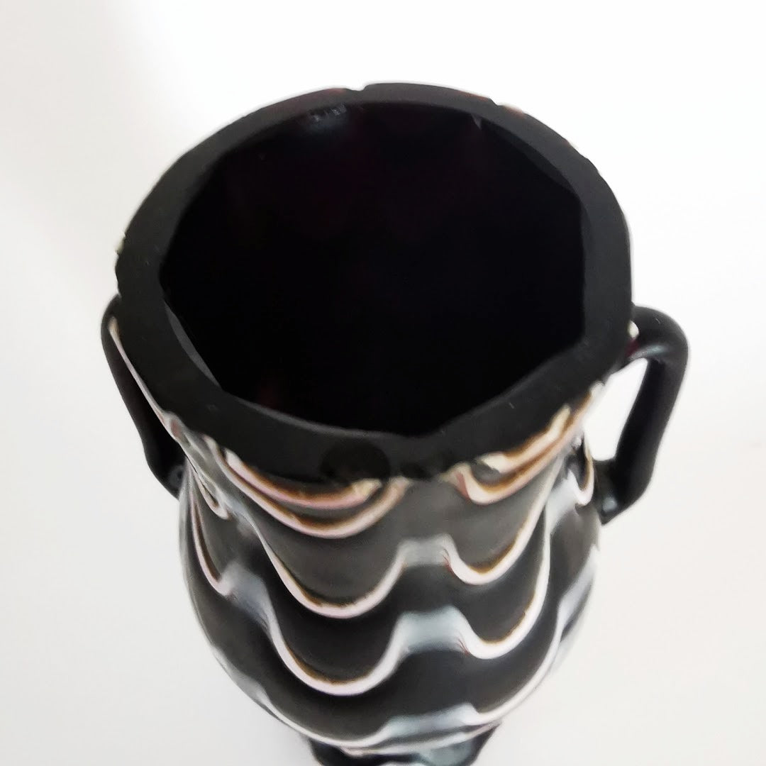 Kleine Vase a Fenicio Fratelli Toso 1900.