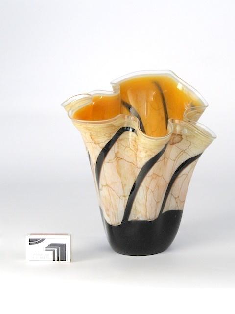 Marmorierte Fazzoletti Vase.