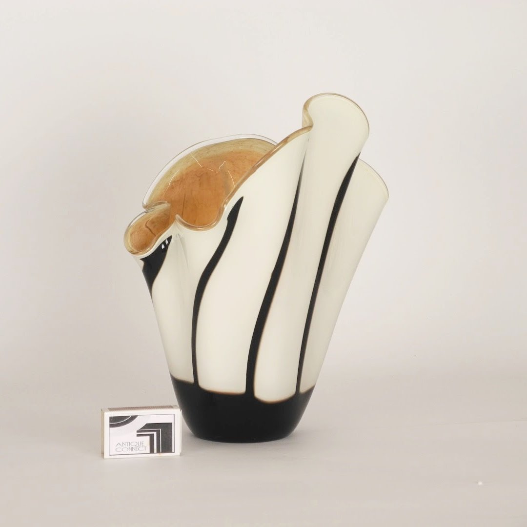 Marmorierte Fazzoletti Vase.