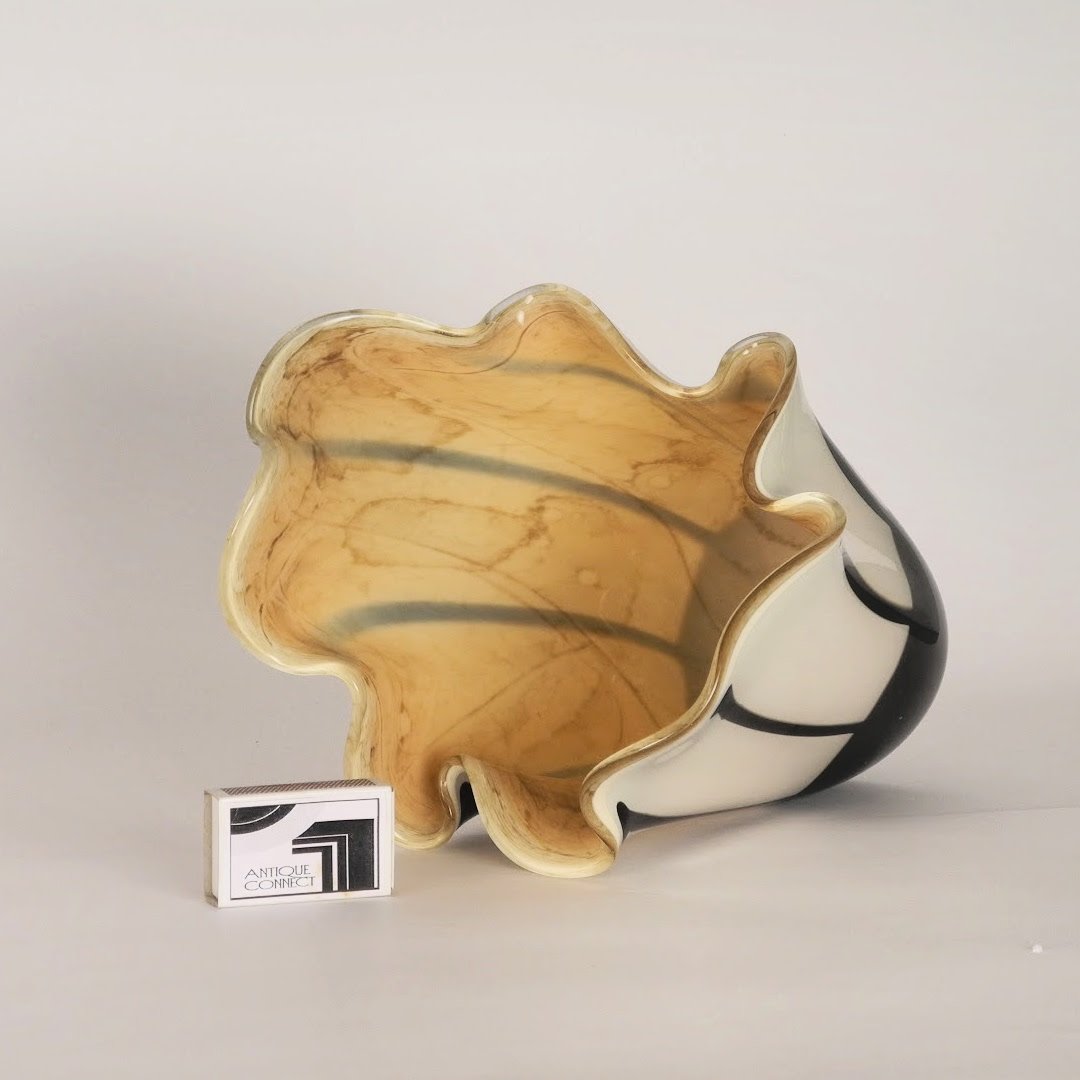 Marmorierte Fazzoletti Vase.