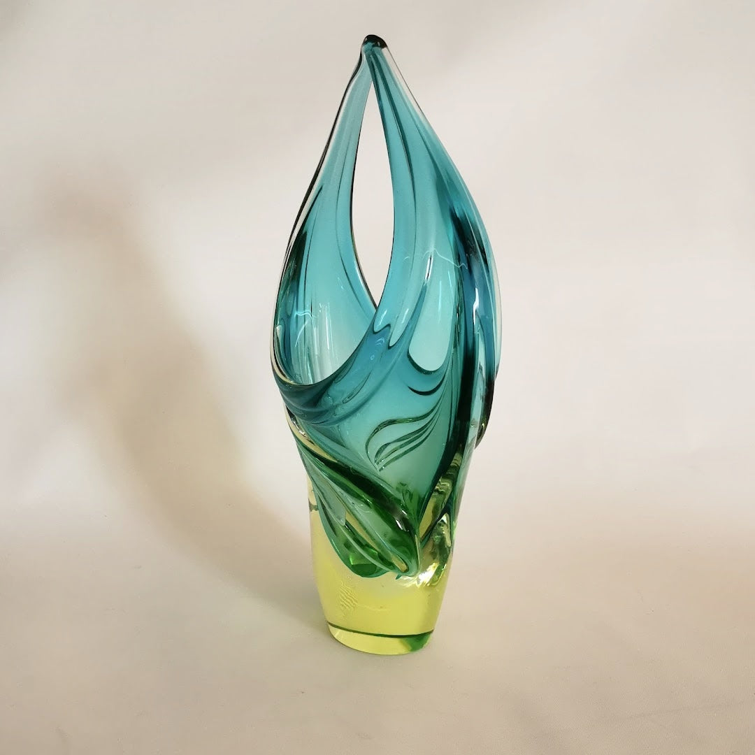Vintage Seguso Glasschale Murano um 1950.
