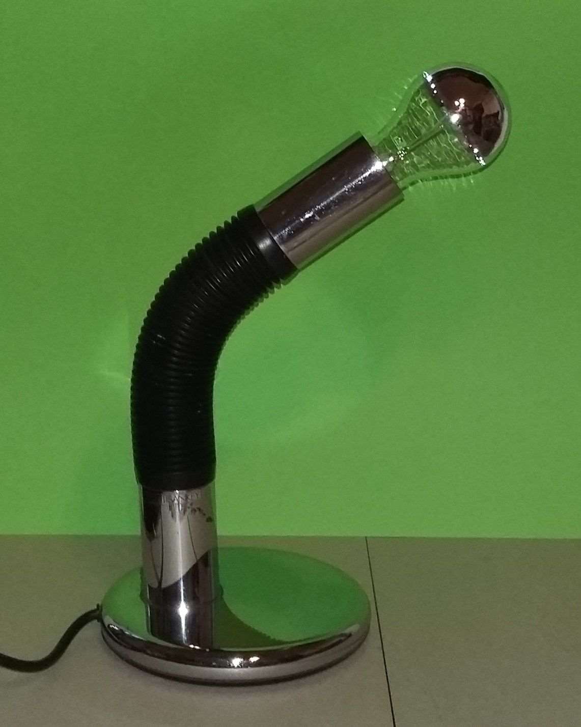 Italienische Tischlampe Targetti Sankey, Design Gino Sarfatti um 1970 Lampen Gino Sarfatti 