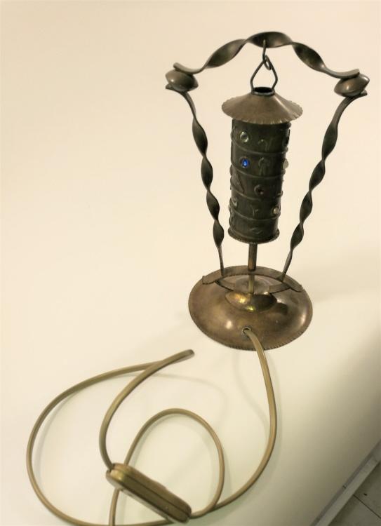 Jugendstil Rauchverzehrer Berger-Lampe um 1910 Rarität.