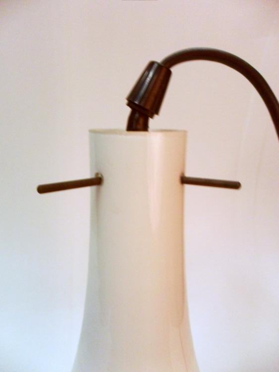 Vintage Design Deckenlampe BIRILLO Vereria VISTOSI, Italien um 1960.