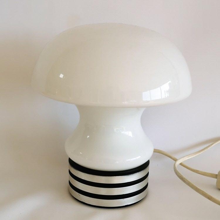 Italienische Design Pilz Tischlampe um 1960-70.