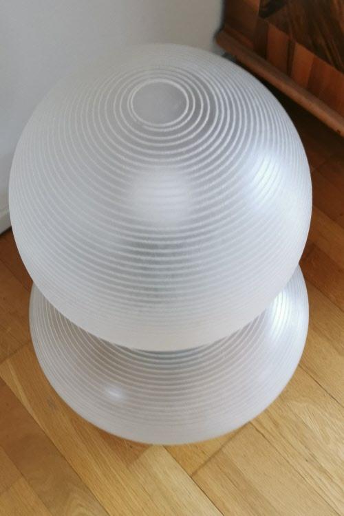 Italienische Bodenlampe Design Carlo Nason für Mazzega um 1970.