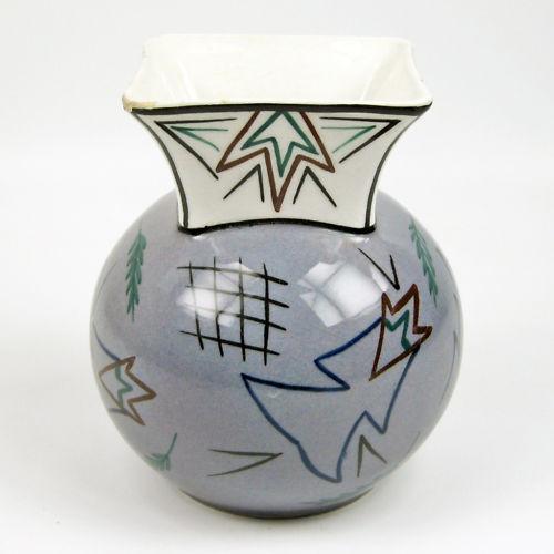 Gräfenroda Keramik Vase um 1920.