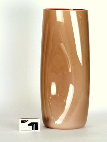 Elegante Bodenvase von Alfredo Barbini Murano.