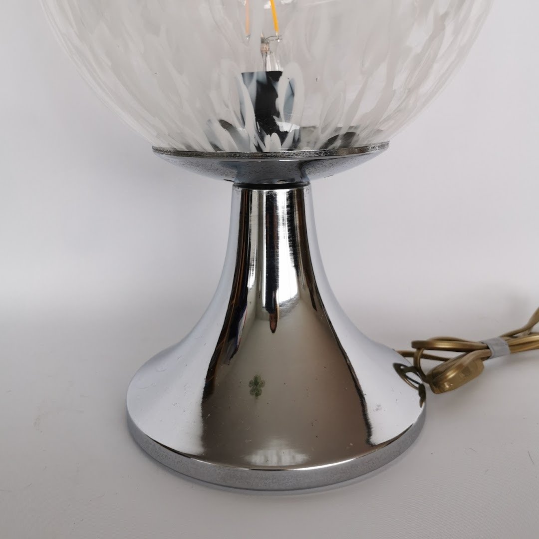 Grosse Pilz Lampe Design Mazzega um 1970 Lampen Murano Mazzega 