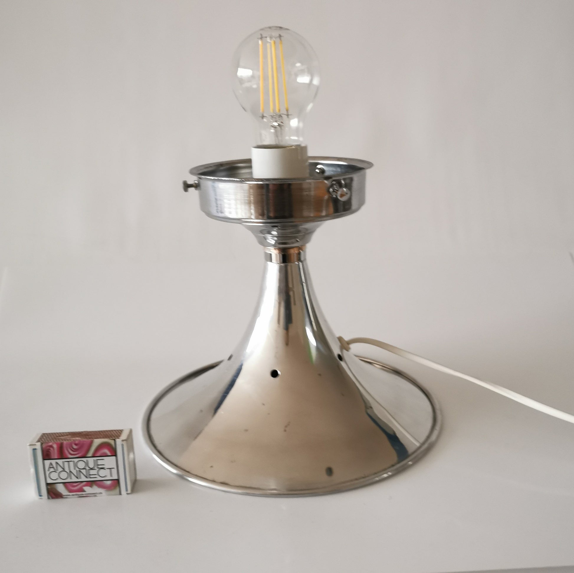 Vintage Design Tischlampe zugeschrieben Mazzega um 1970 Lampen Murano Mazzega 