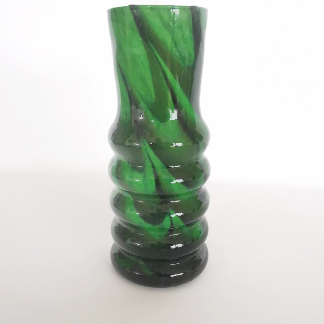 Grüne Vase Italien 1960-70.